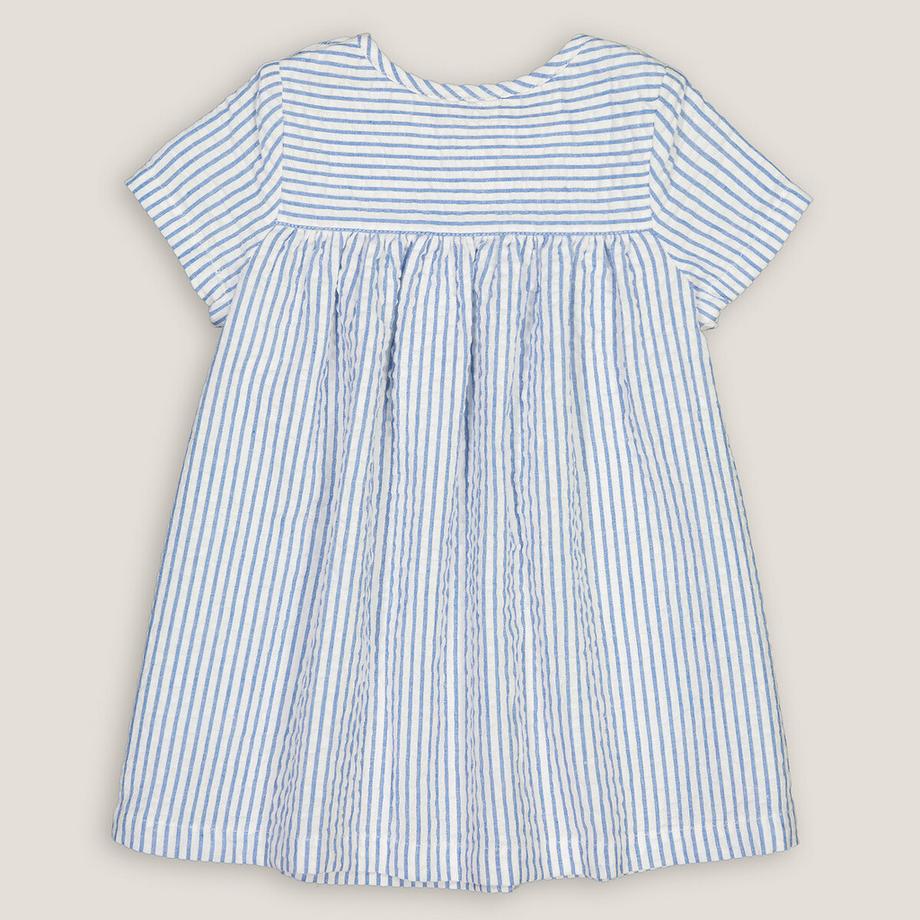 La Redoute Collections  Robe manches courtes rayée 