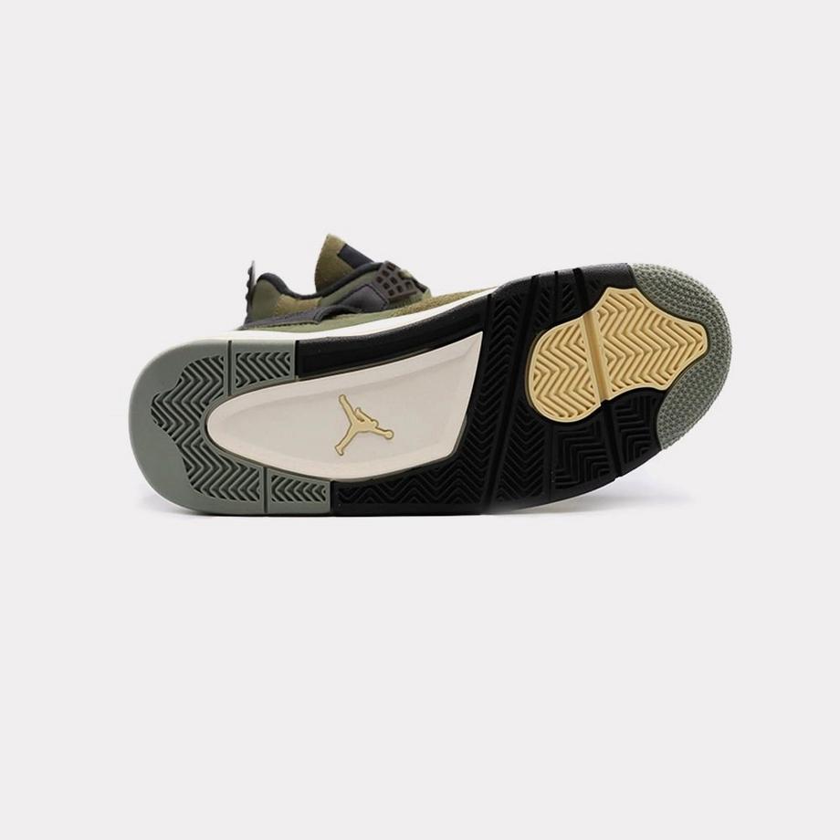 NIKE Air Jordan 4 Military Black Sneakers  