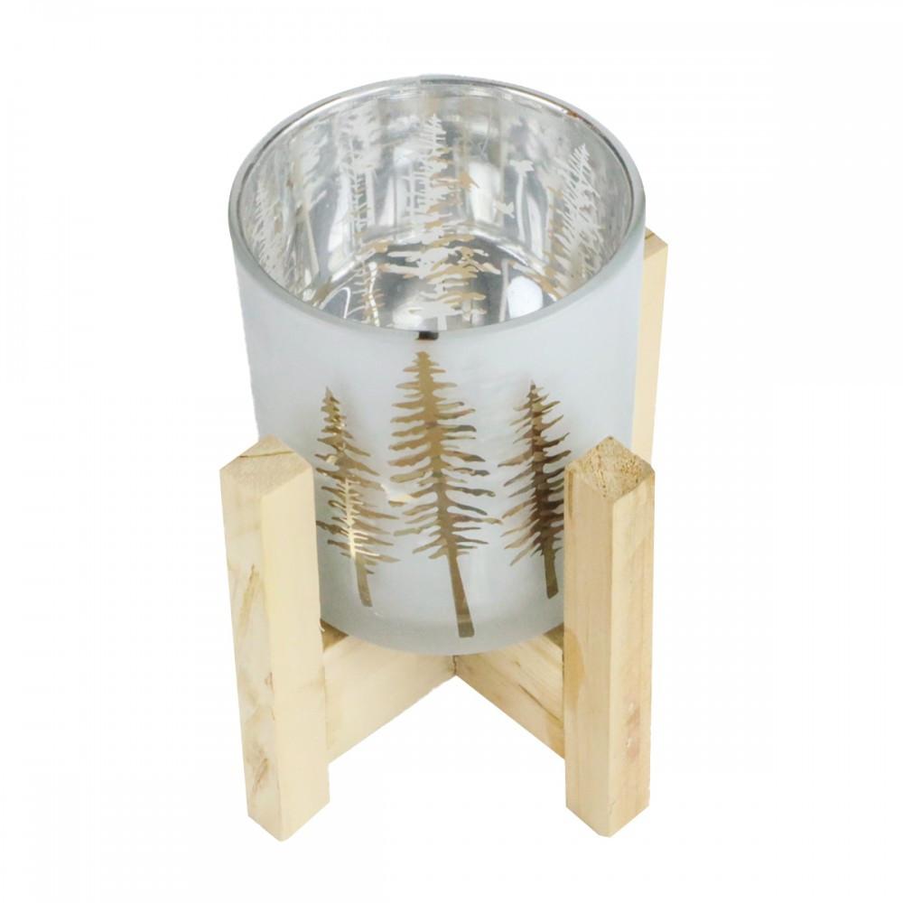 Image of Goldener Weihnachtsbaum Fotophore 7cm Unisex Gold ONE SIZE