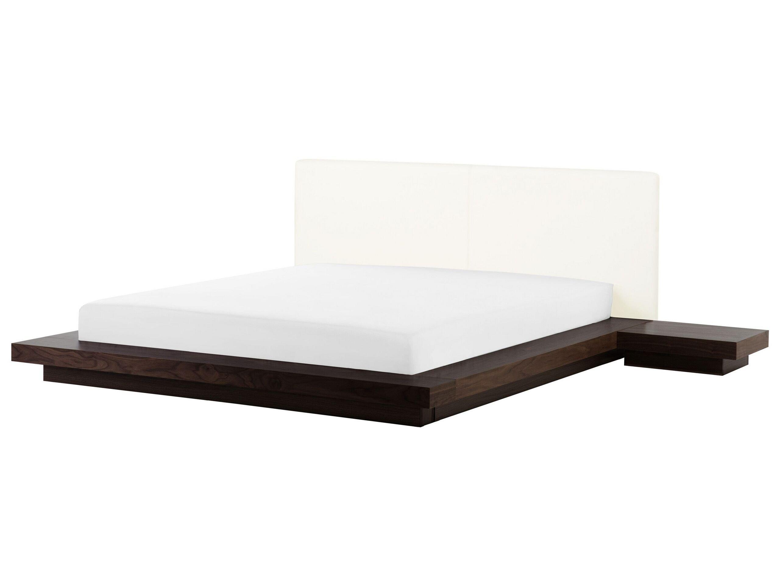 Beliani Bett mit Lattenrost aus MDF-Platte Modern ZEN  