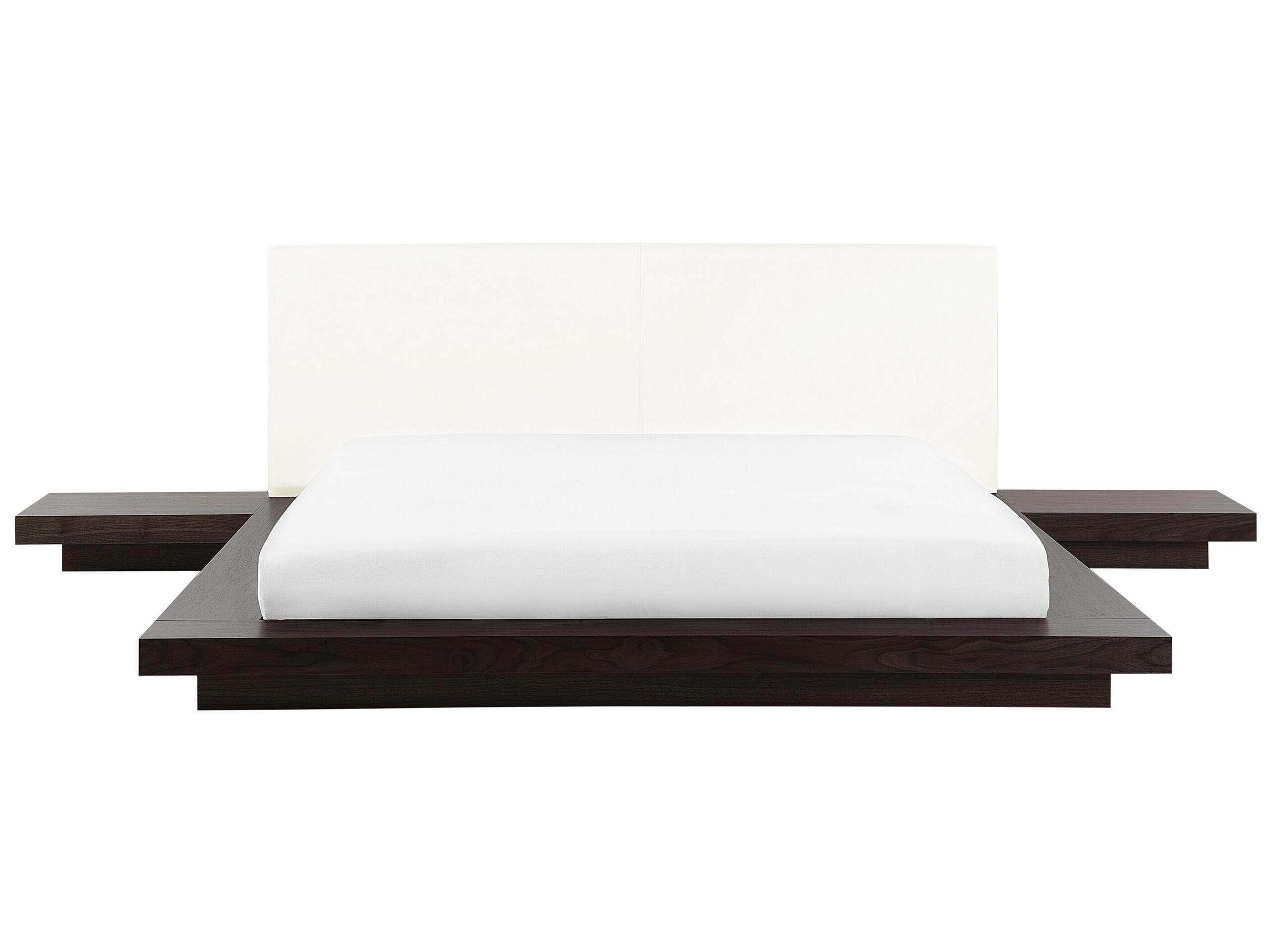 Beliani Bett mit Lattenrost aus MDF-Platte Modern ZEN  