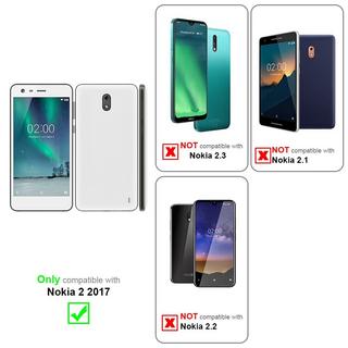 Cadorabo  Housse compatible avec Nokia 2 2017 - Coque de protection en silicone TPU flexible 