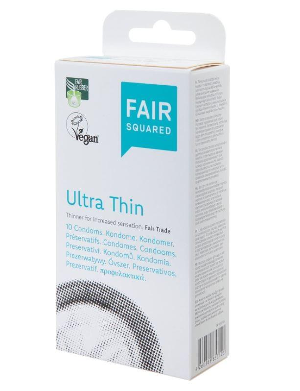 Fair Squared  FAIR SQUARED Préservatif Ultra fin vegan (10 pcs) 