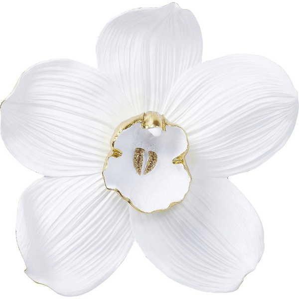 Image of Wandschmuck Orchid Weiss 54cm Wandschmuck Orchid Weiss 54cm