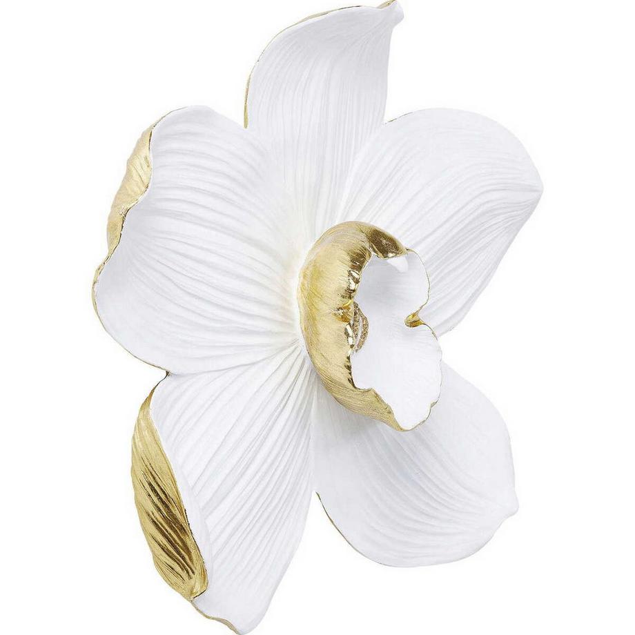 KARE Design Wandschmuck Orchid Weiss 54cm  
