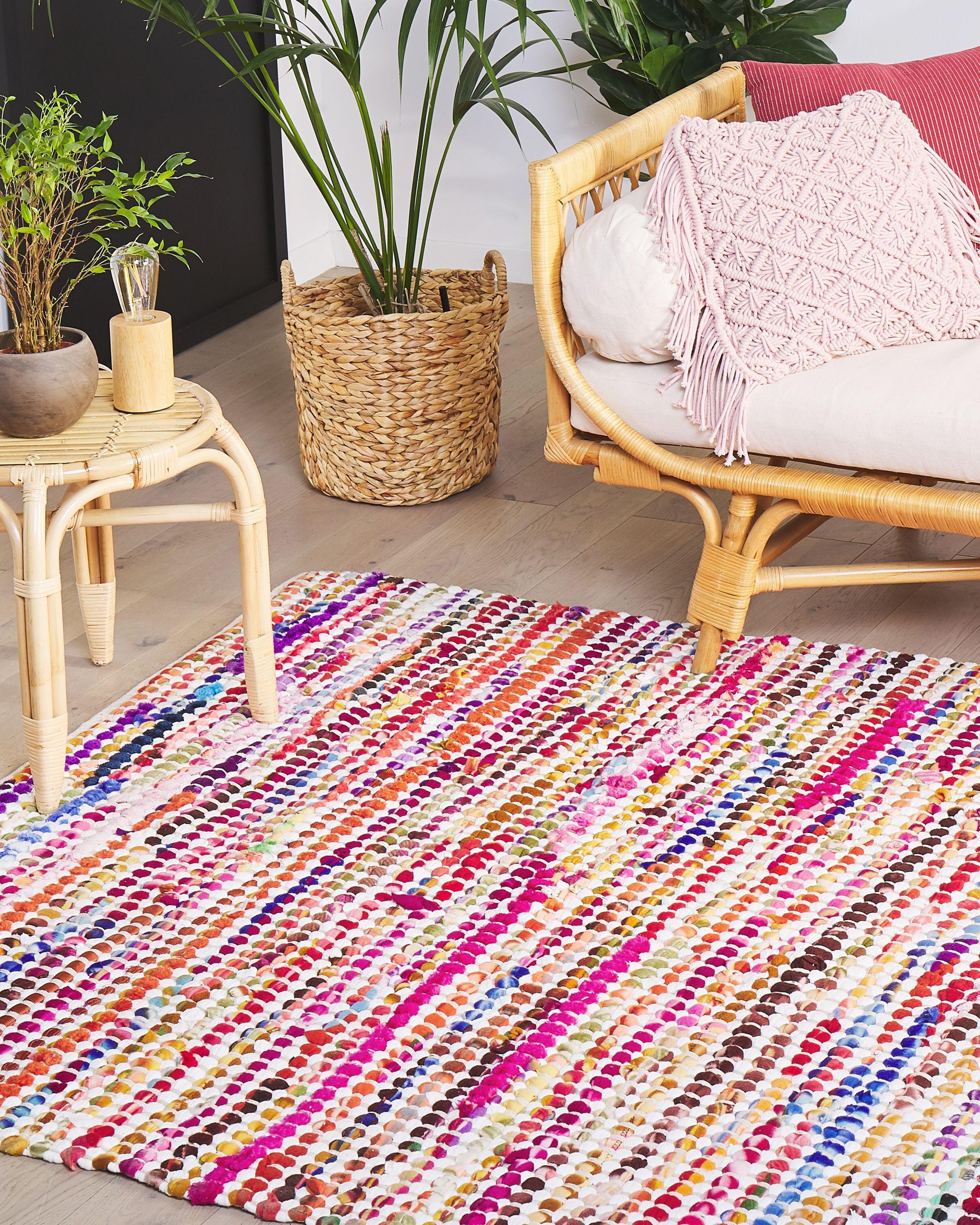 Beliani Tapis en Polyester Boho BELEN  