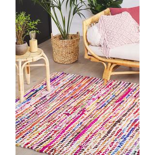 Beliani Tapis en Polyester Boho BELEN  