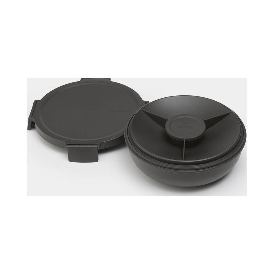 brabantia  Salatbehälter Make & Take Dunkelgrau 