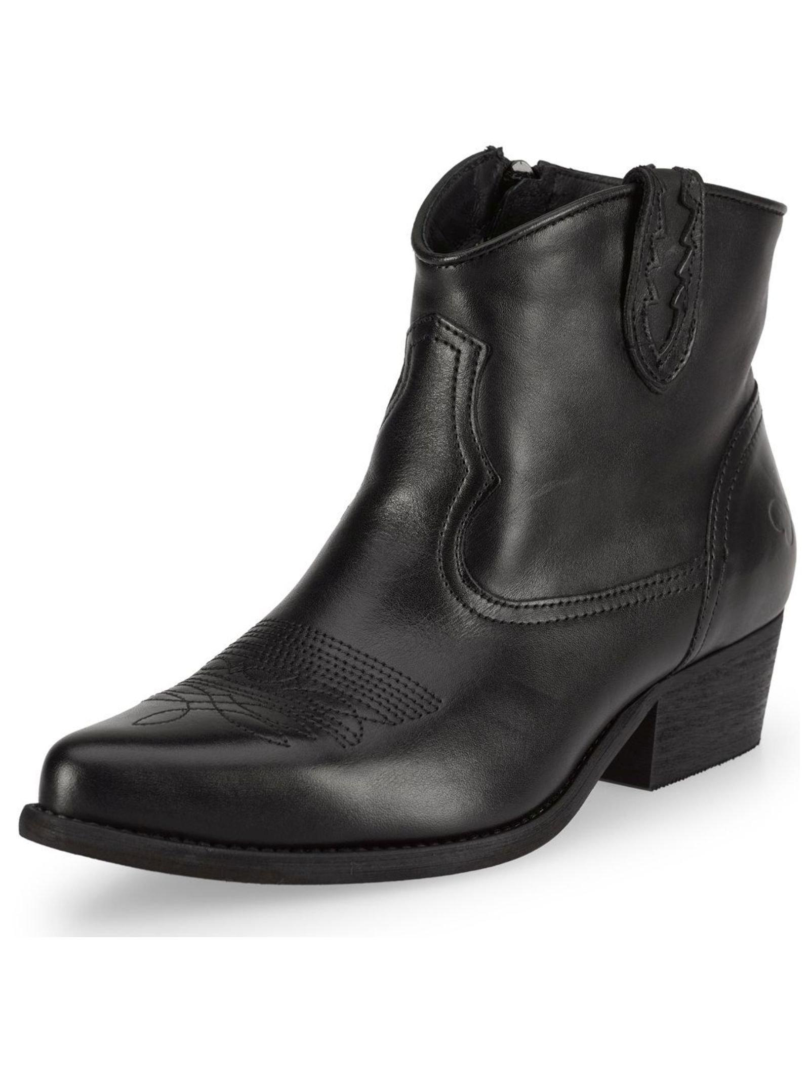 Image of Stiefelette West Damen Schwarz 40