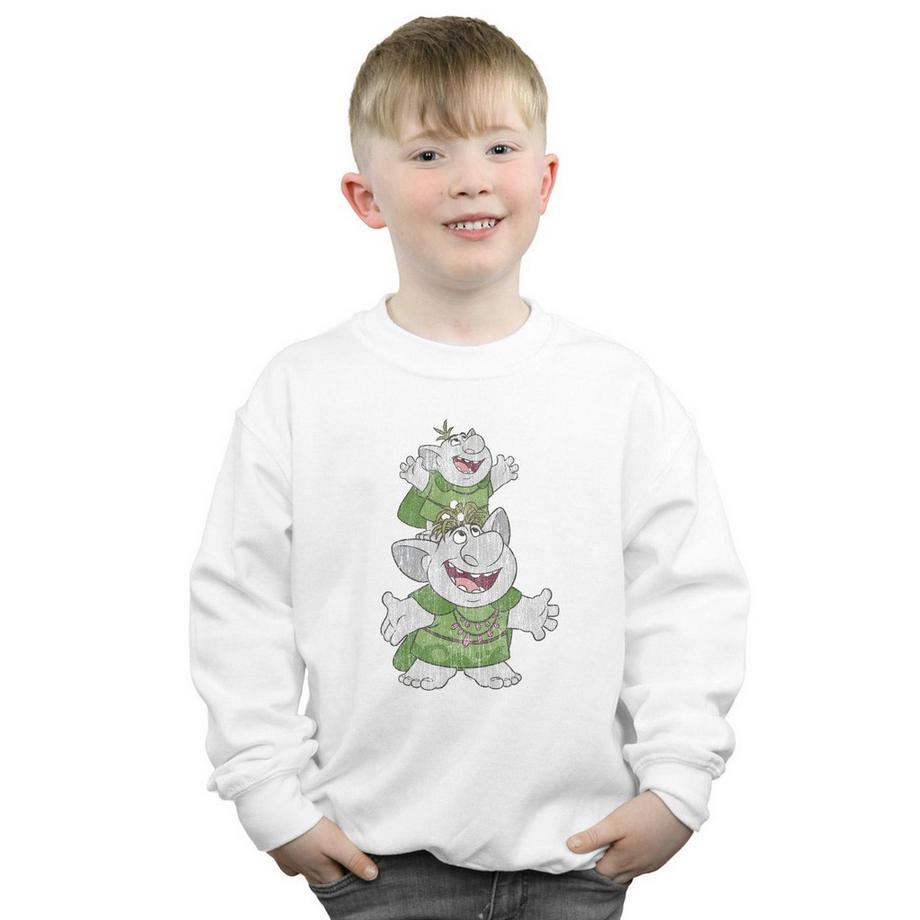 Disney  Frozen Handstacking Trolls Sweatshirt 