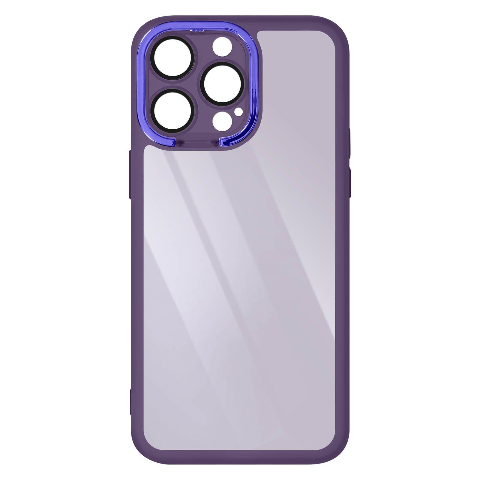 Avizar  Coque Support iPhone 15 Pro Max Violet 