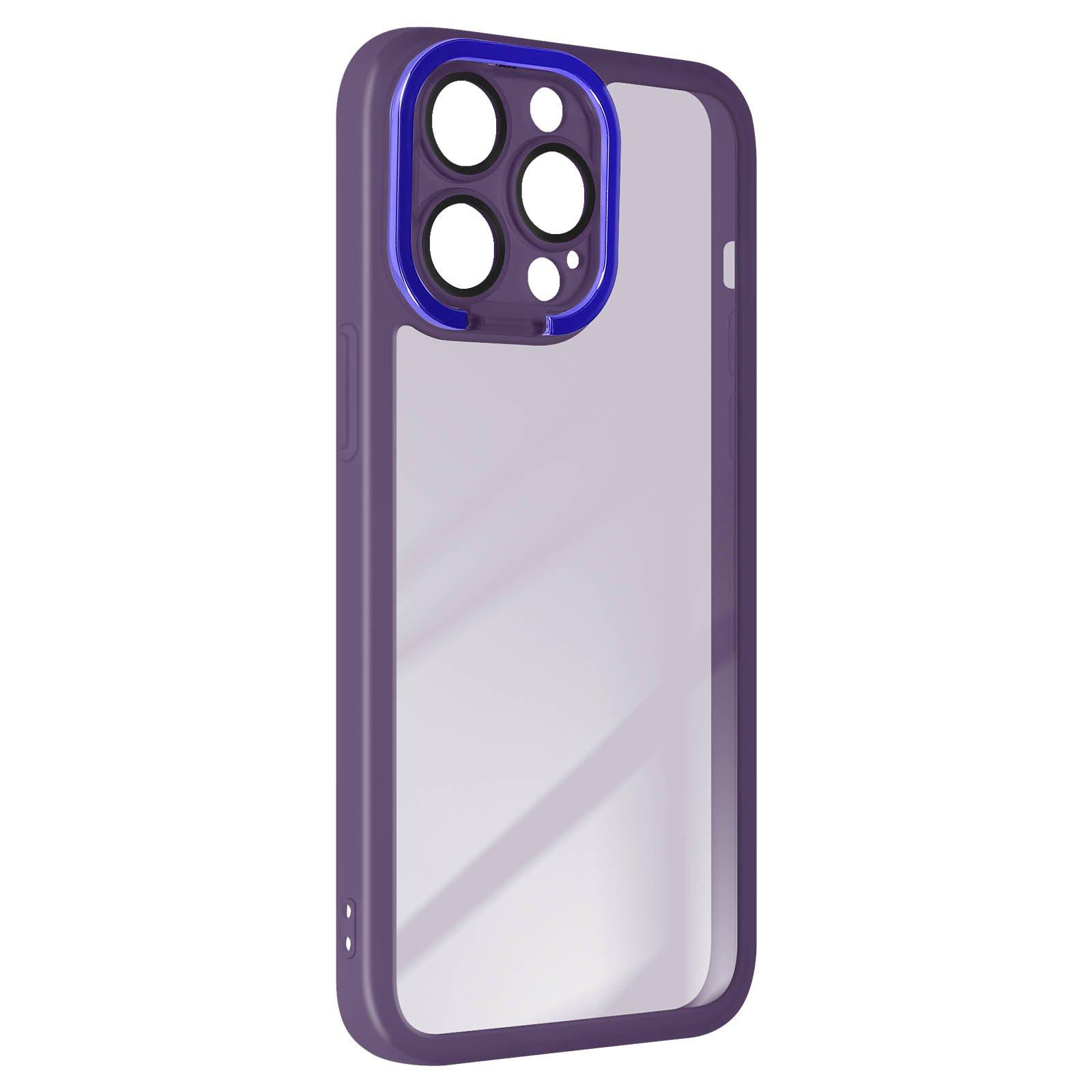 Avizar  Coque Support iPhone 15 Pro Max Violet 