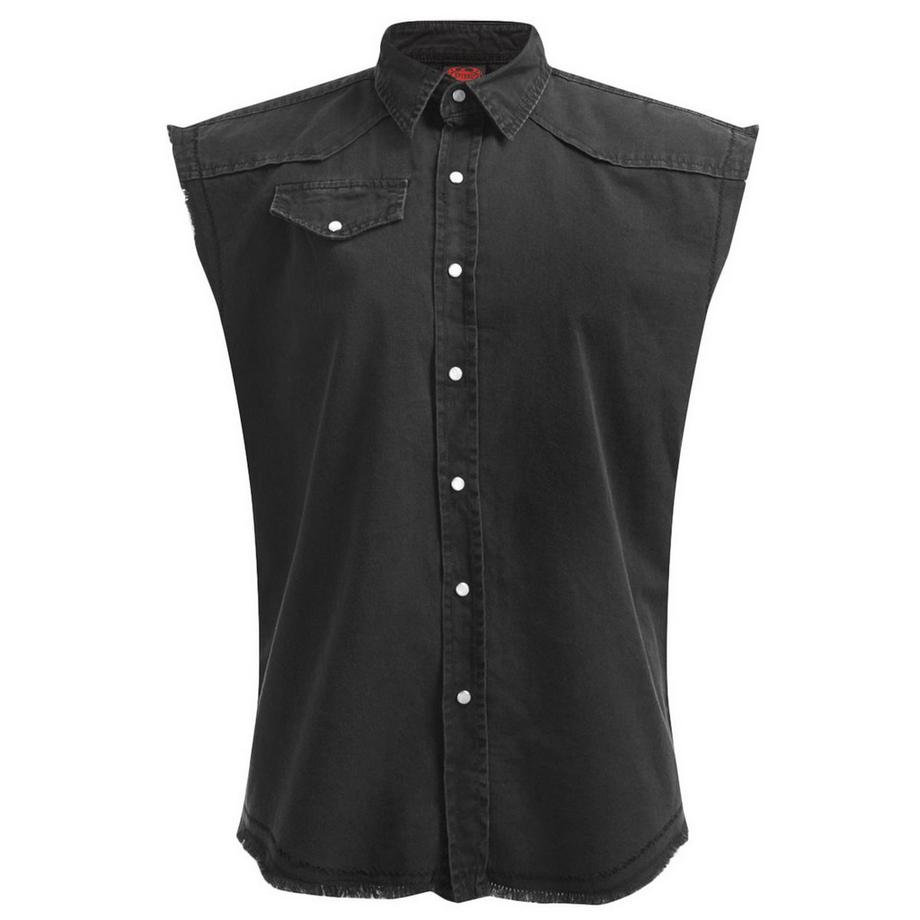 Chemise Sans Manches Motiftyle Uni