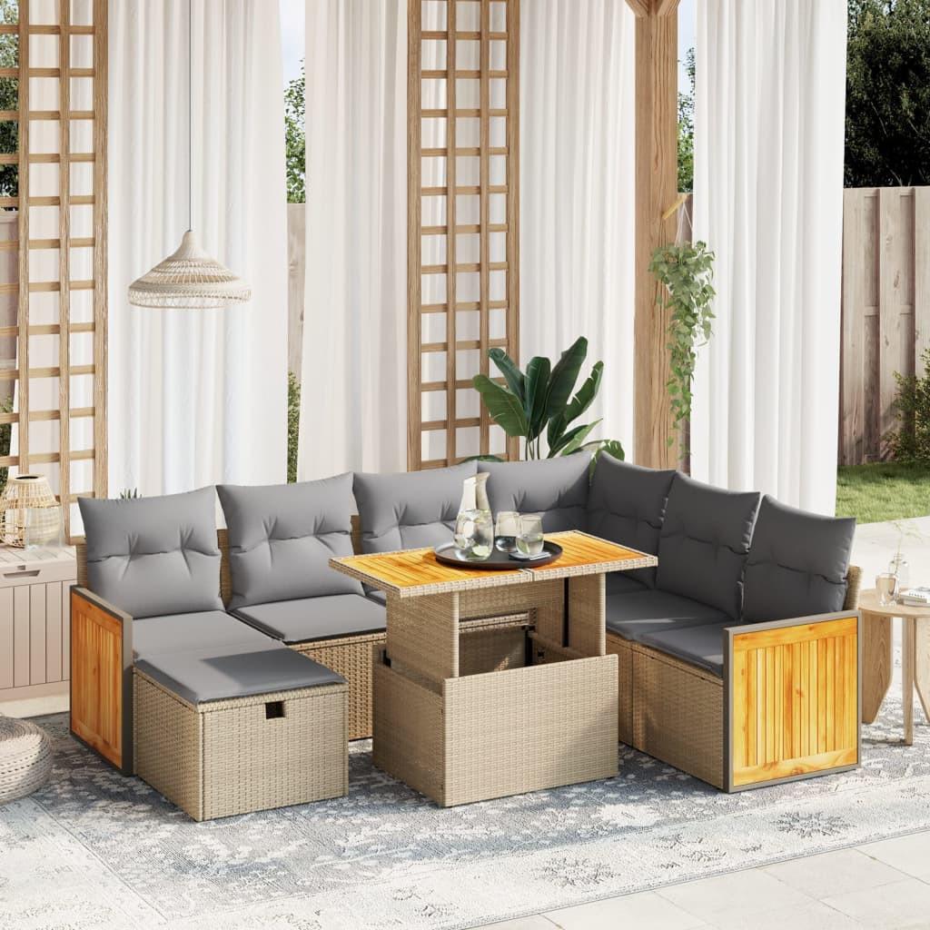 VidaXL Garten sofagarnitur poly-rattan  