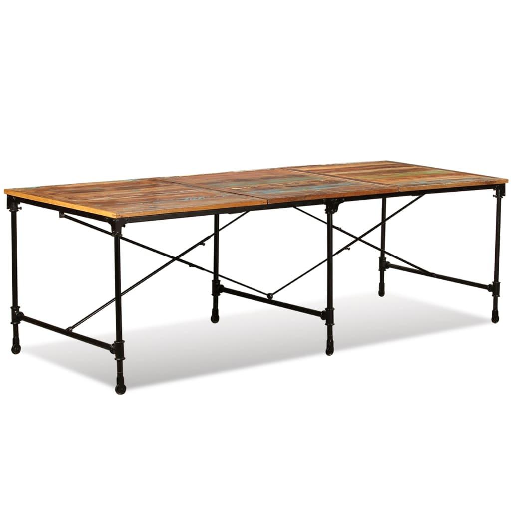 VidaXL Table à manger bois  