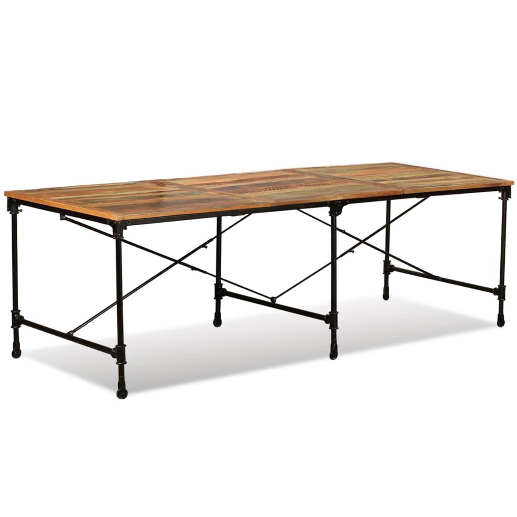 VidaXL Table à manger bois  