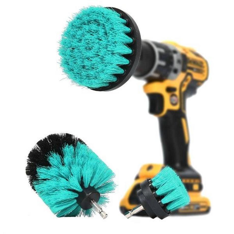 InnovaGoods  3x brosses de nettoyage pour perceuse 