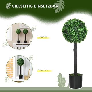 HOMCOM Plantes artificielles  