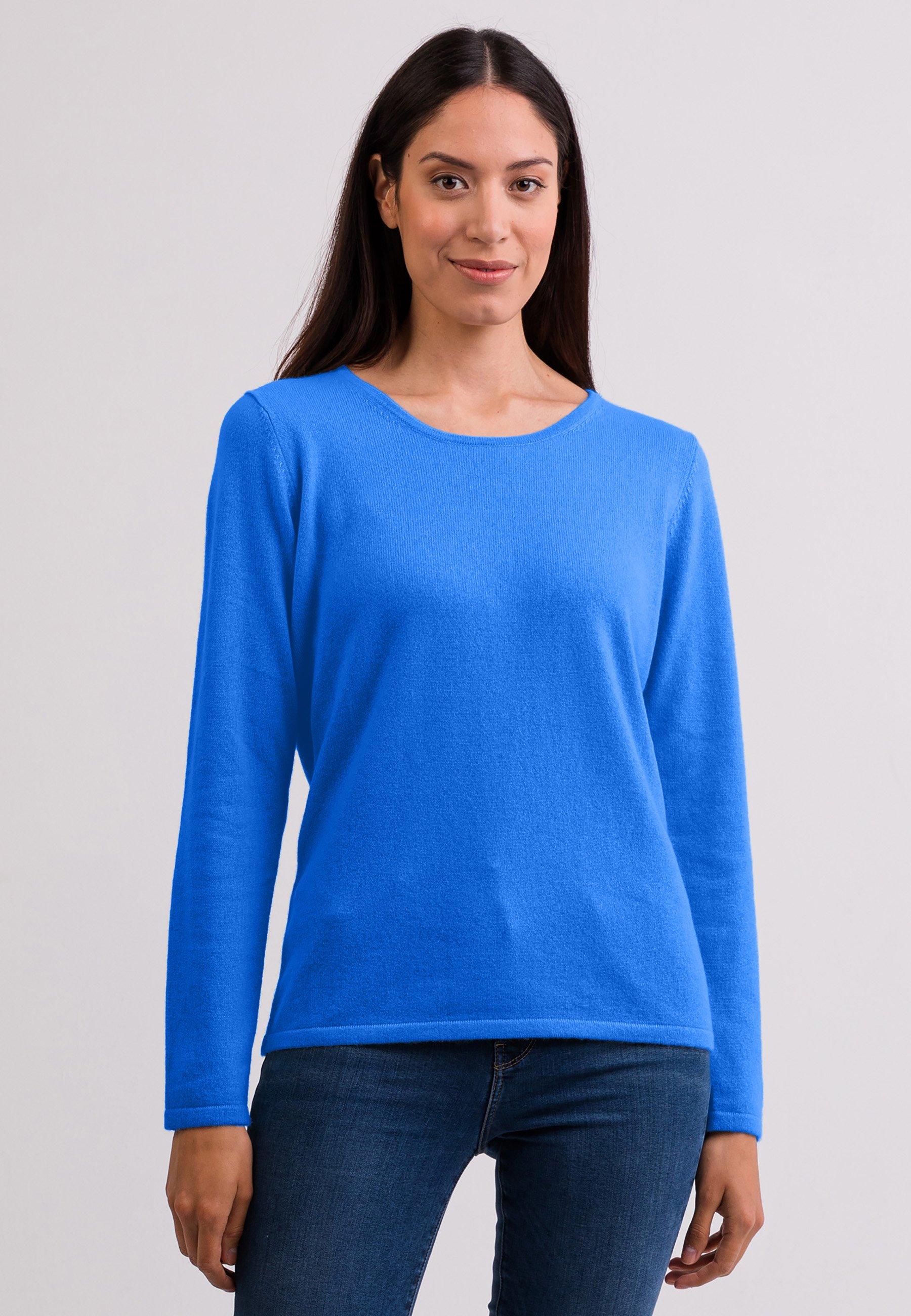 CASH-MERE.CH  Kaschmir Rundhals Pullover 