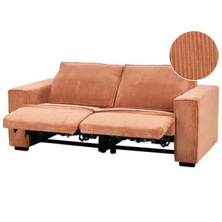 Beliani 3 Sitzer Sofa aus Cord Modern NUKARI  