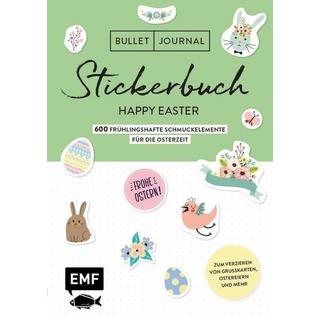 Bullet Journal – Stickerbuch Happy Easter: 600 frühlingshafte Schmuckelemente für die Osterzeit Edition Michael Fischer Libro a schede 