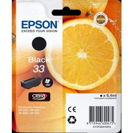 EPSON  Singlepack 33 Claria Premium Ink - nero 