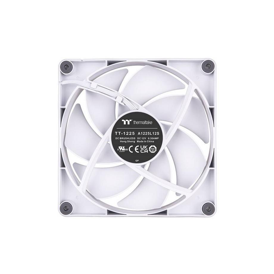 Thermaltake  CT120 PC Cooling Fan White, lot de 2 