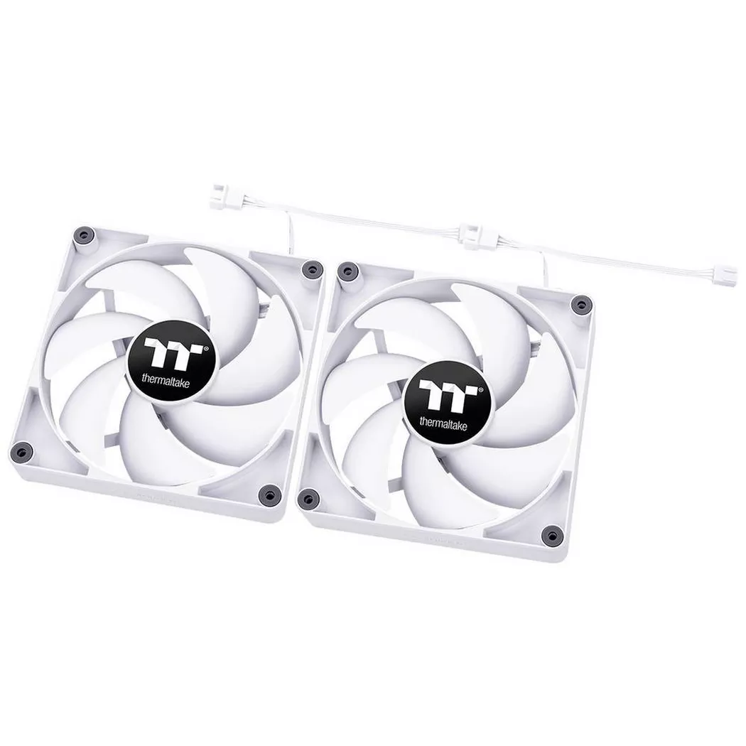 Thermaltake - CT120 PC Case per computer Ventilatore 12 cm Bianco, Blanco
