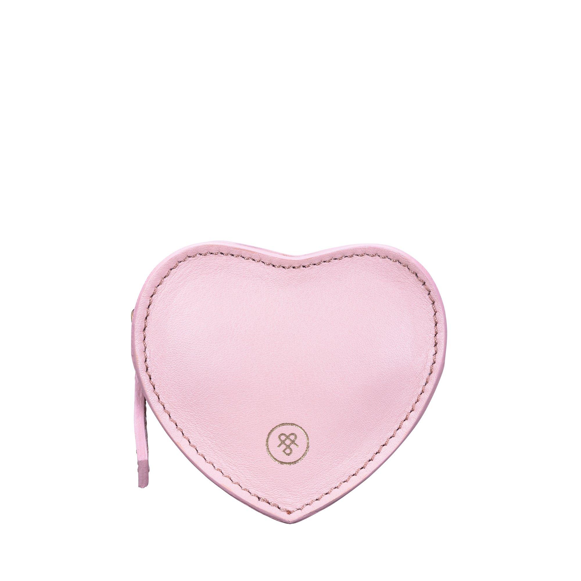 Image of Mirabella Nappa - Herzförmige Nappa Leder Geldbörse Damen ONE SIZE