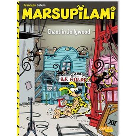 Marsupilami 27: Chaos in Jollywood Franquin, André; Batem (Illustrationen); Le Comte, Marcel (Übersetzung) Couverture rigide 