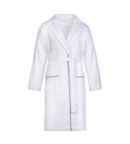 Image of Box Bademantel Damen Weiss S