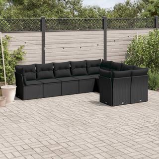 VidaXL Garten sofagarnitur poly-rattan  