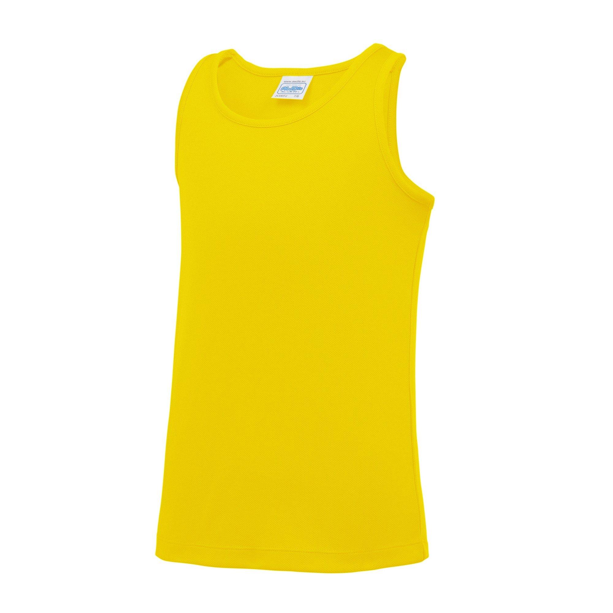 Image of Just Cool Tank Top Mädchen Gelb 104
