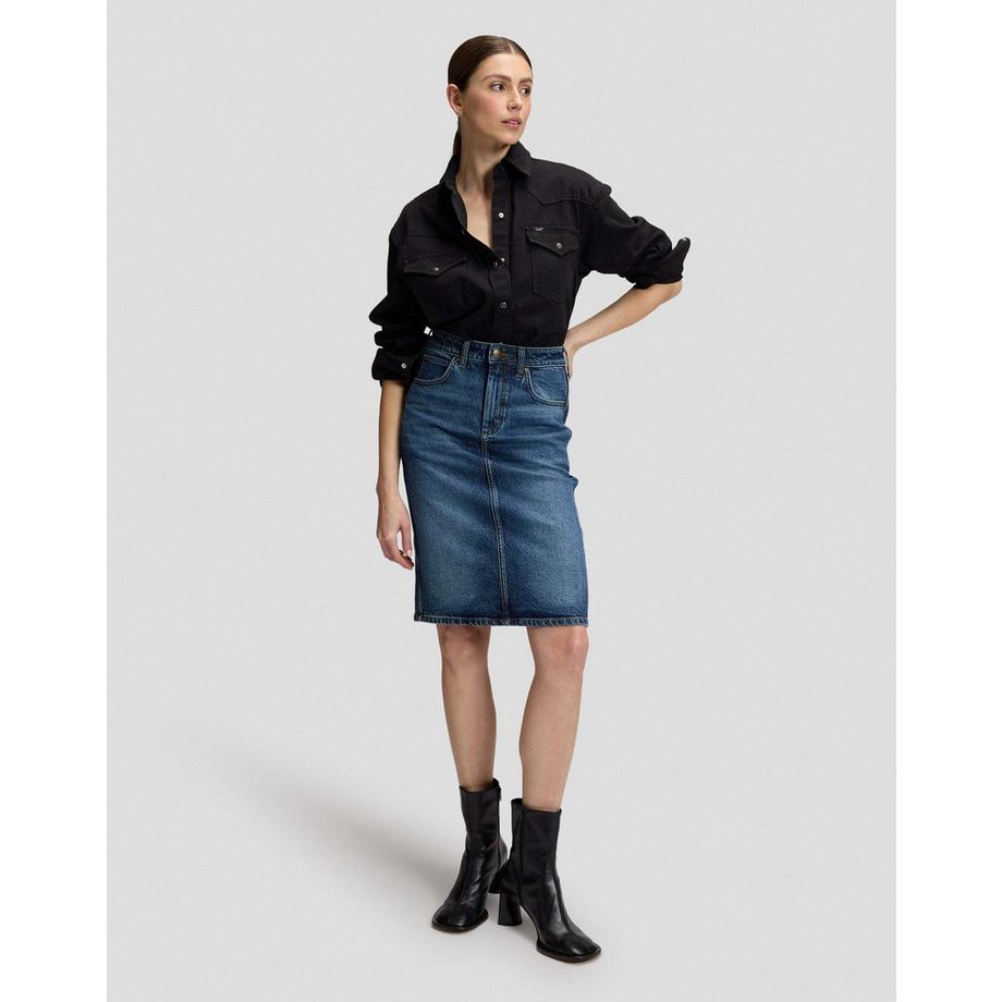 Lee Jupe en jean Midi  