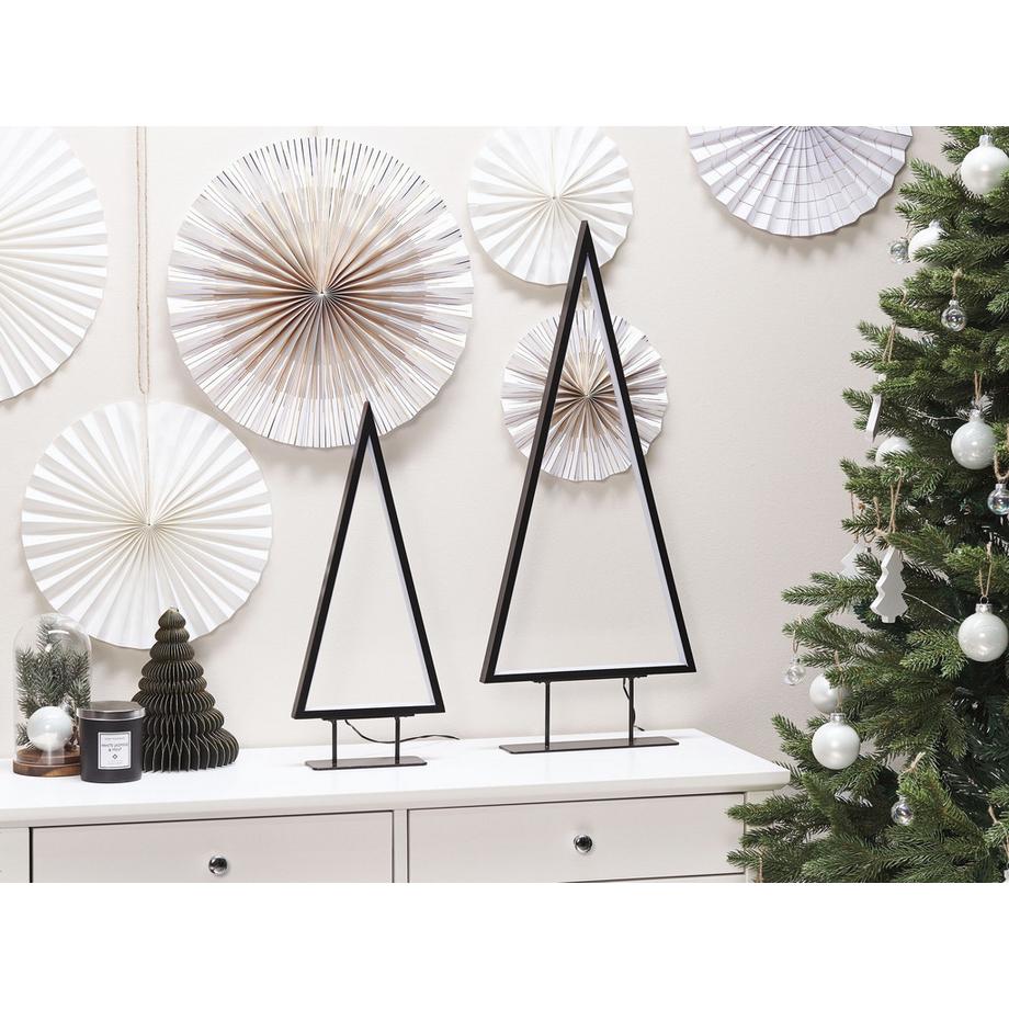 Beliani Weihnachtsdekoration aus Eisen Modern LOPPI  