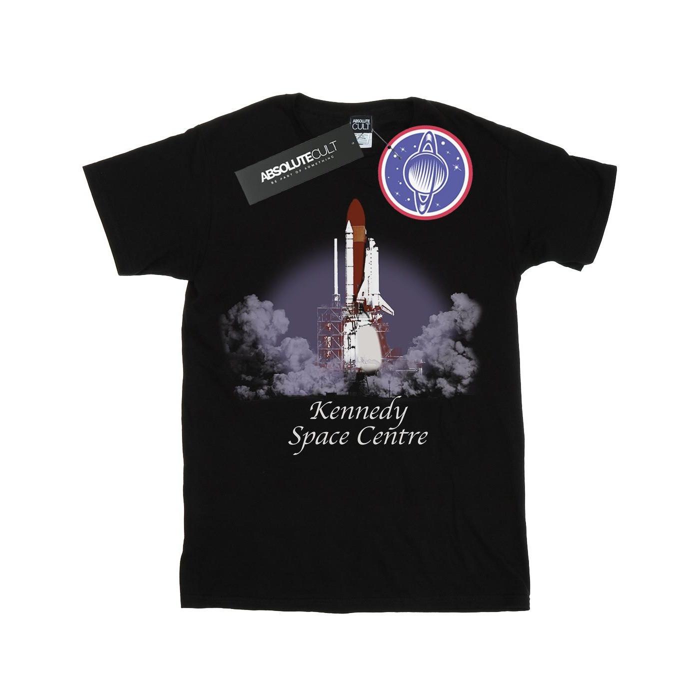 Image of Kennedy Space Centre Lift Off Tshirt Herren Schwarz XXL