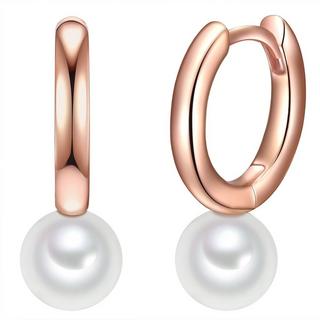 Valero Pearls  Femme Créoles en argent 