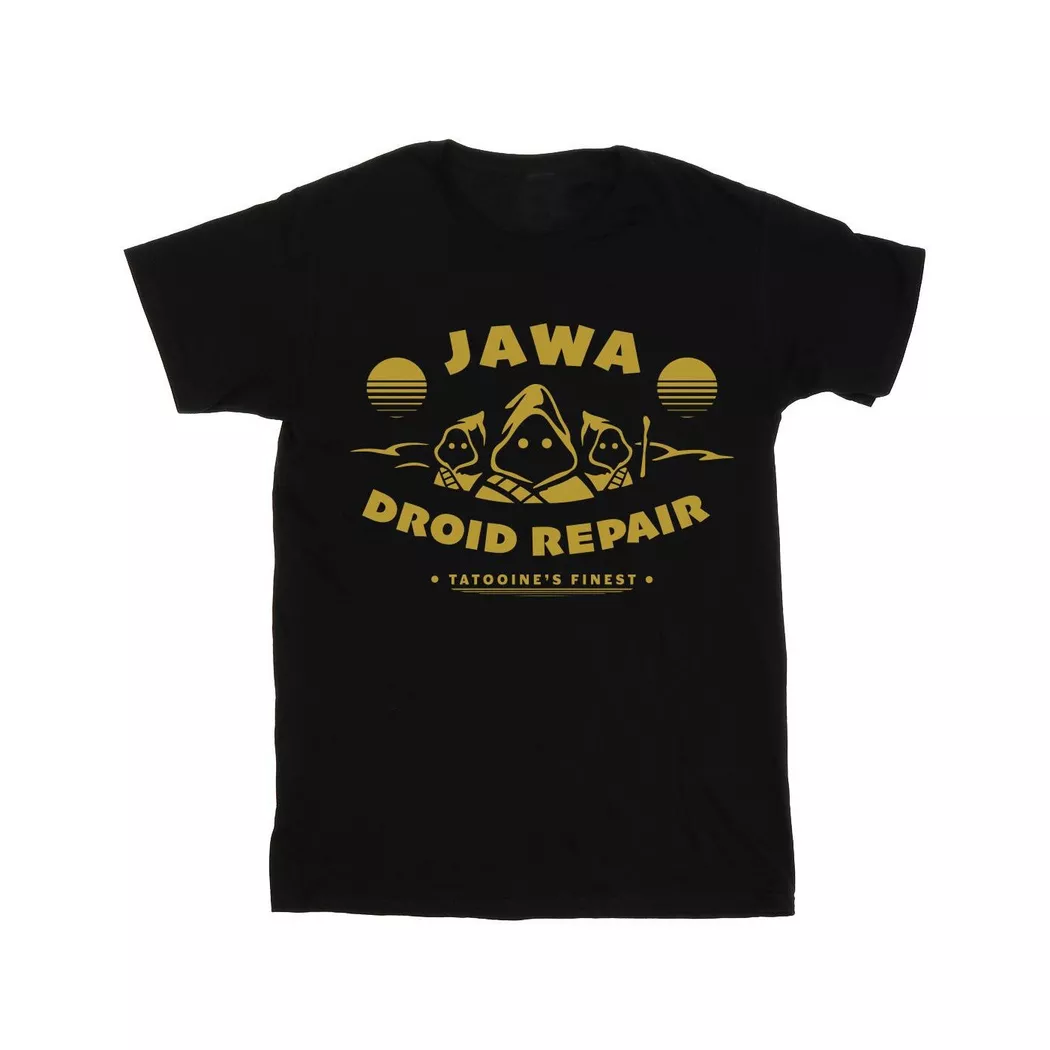 STAR WARS - Droid Repair TShirt, für Damen, Schwarz, Größe S