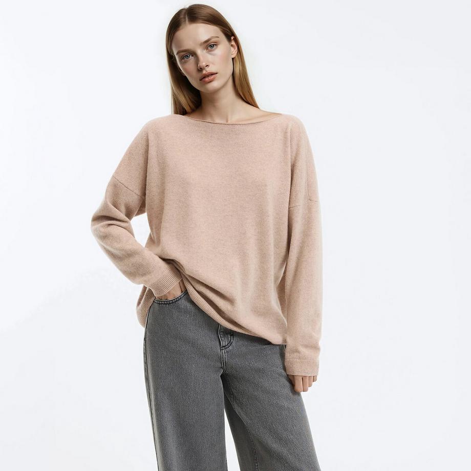 Pullover aus feinem Kaschmir-Strick