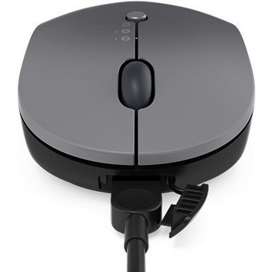 lenovo  Go Multi-Device mouse Ambidestro RF senza fili + Bluetooth Ottico 2400 DPI 
