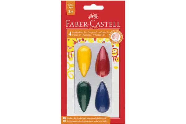 Faber-Castell FABER-CASTELL Kreiden Birnen 120405 4 Farben  