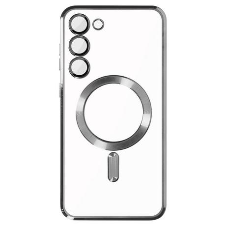 Avizar  Cover Samsung S23 MagSafe argento 