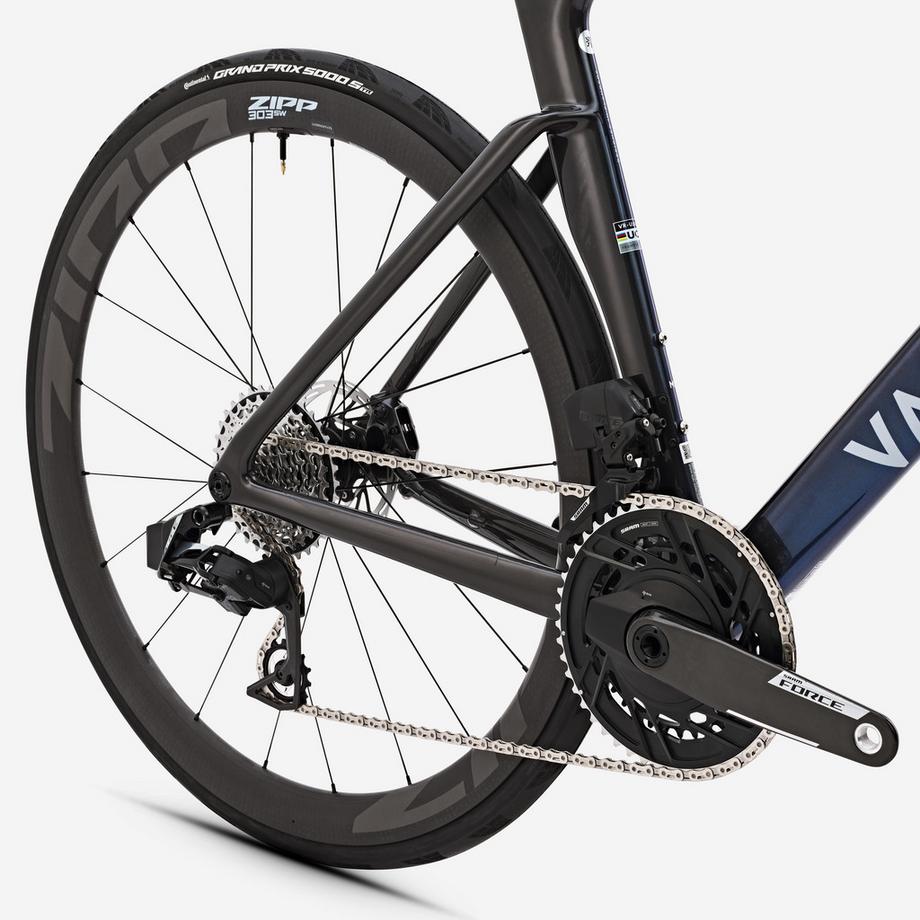 VAN RYSEL  Bici da corsa Sram Force AXS E1 12V Powermeter Telaio in carbonio 