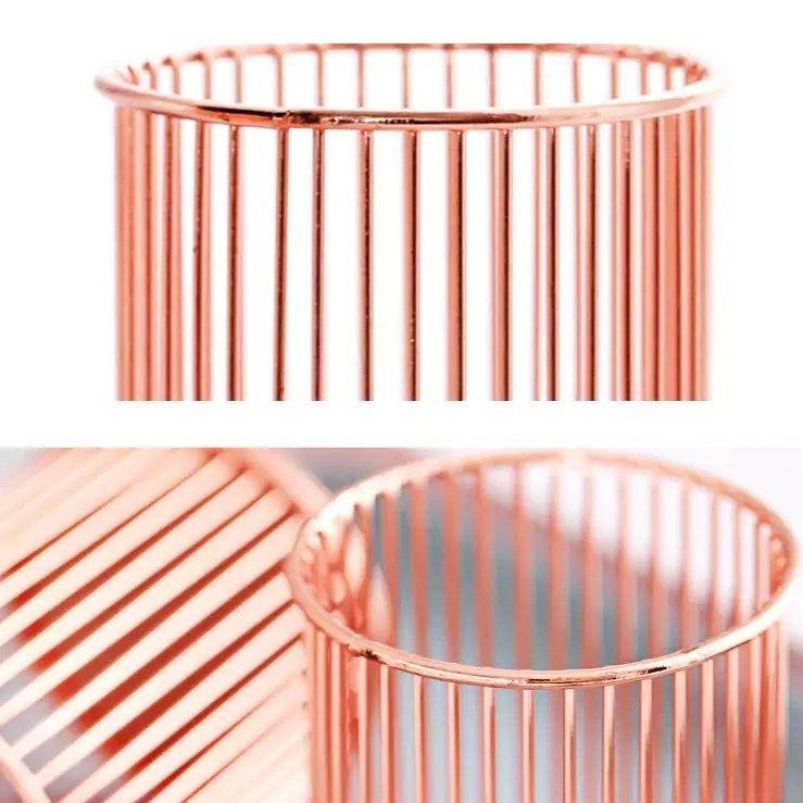 VANESSAbeauty  Brush Organizer Stripe #rosegoldcollection 