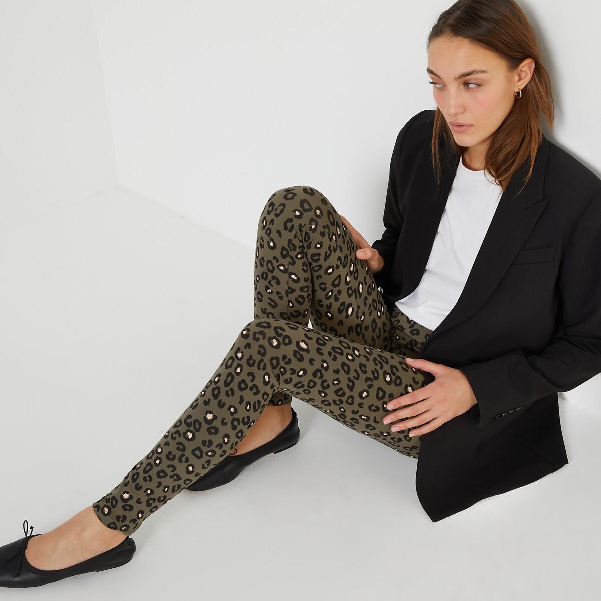 Image of Leggings Mit Animalprint Damen XL