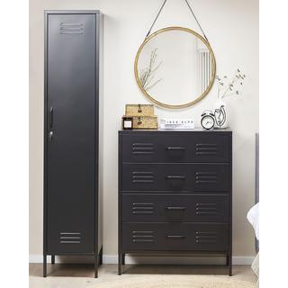 Beliani Armadietto da ufficio en Acciaio Moderno FROME  