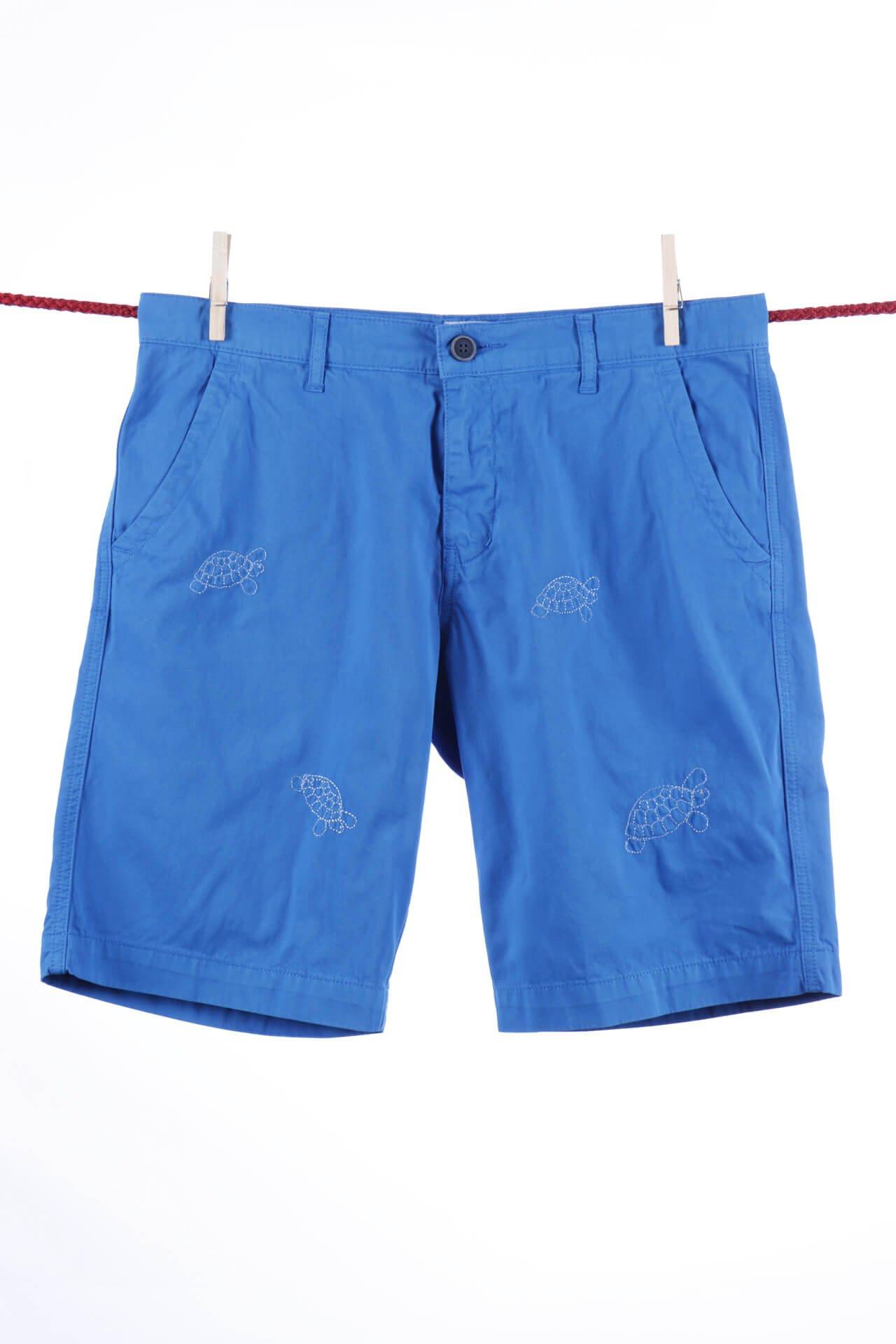 Image of Riviera-schildkröten-bermudashorts Herren Blau XL