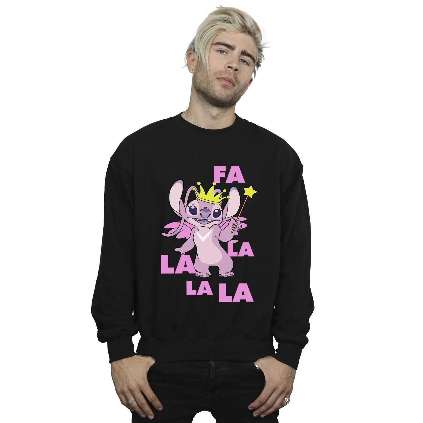 Disney  Angel Fa La La Sweatshirt 