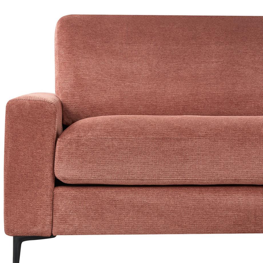 Beliani Linksseitiges Ecksofa aus Stoff  MALOY  