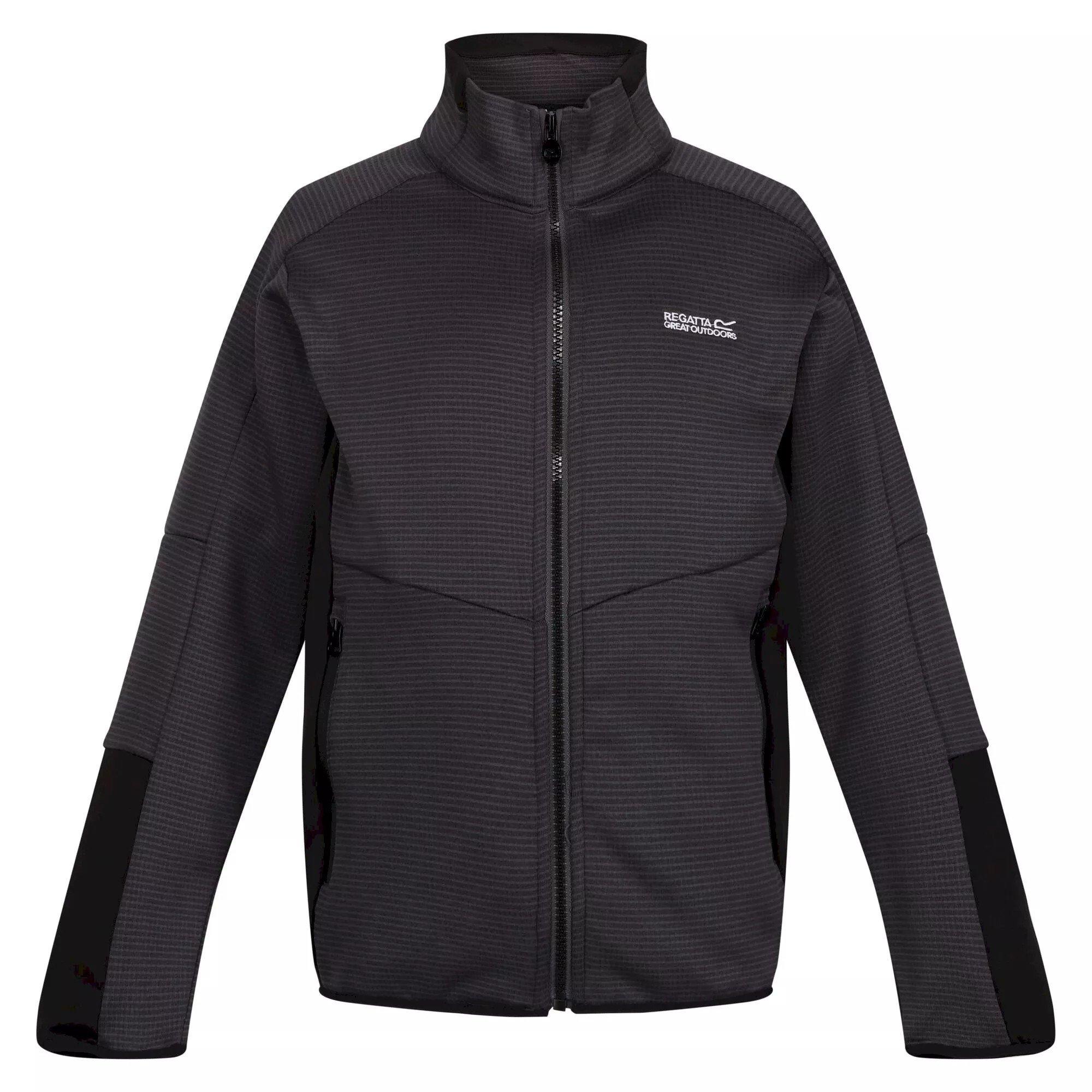 Image of Highton Iii Fleecejacke Durchgehender Reißverschluss Jungen Grau 116